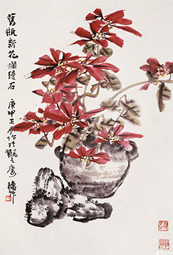 旧瓶新花烂漫石