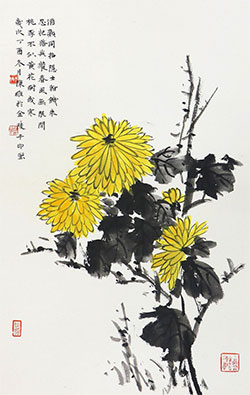 酒熟同招隐士看，饥来忍把落英餐