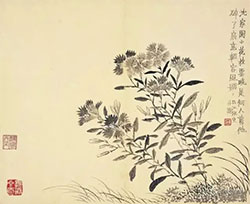 沈家园小，花枝云晓