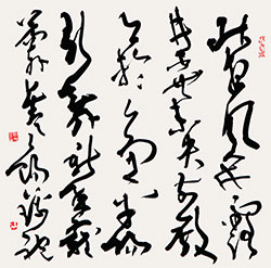 昨夜风开露井桃，未央前殿月轮高